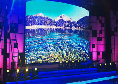 สีเต็ม P4.8 P3.9 P6.25 Led Floor Video Wall Indoor Led Screens Rental LED Display 288mm*288mm ราคาถูก